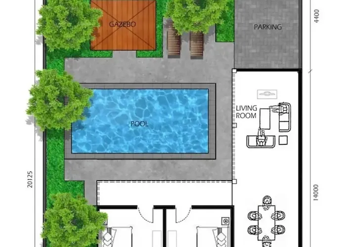 A 2br Private Pool & Kitchen Legian